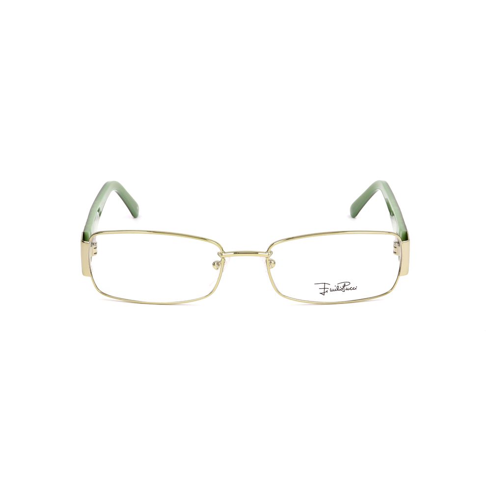 Emilio Pucci Veelkleurige metalen bril (montuur)