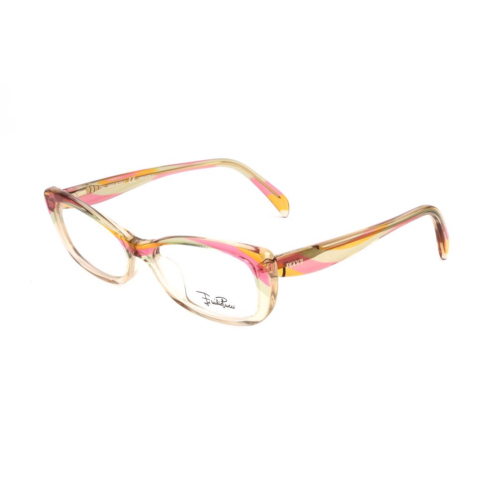 Emilio Pucci Veelkleurige Plastic Brilmonturen