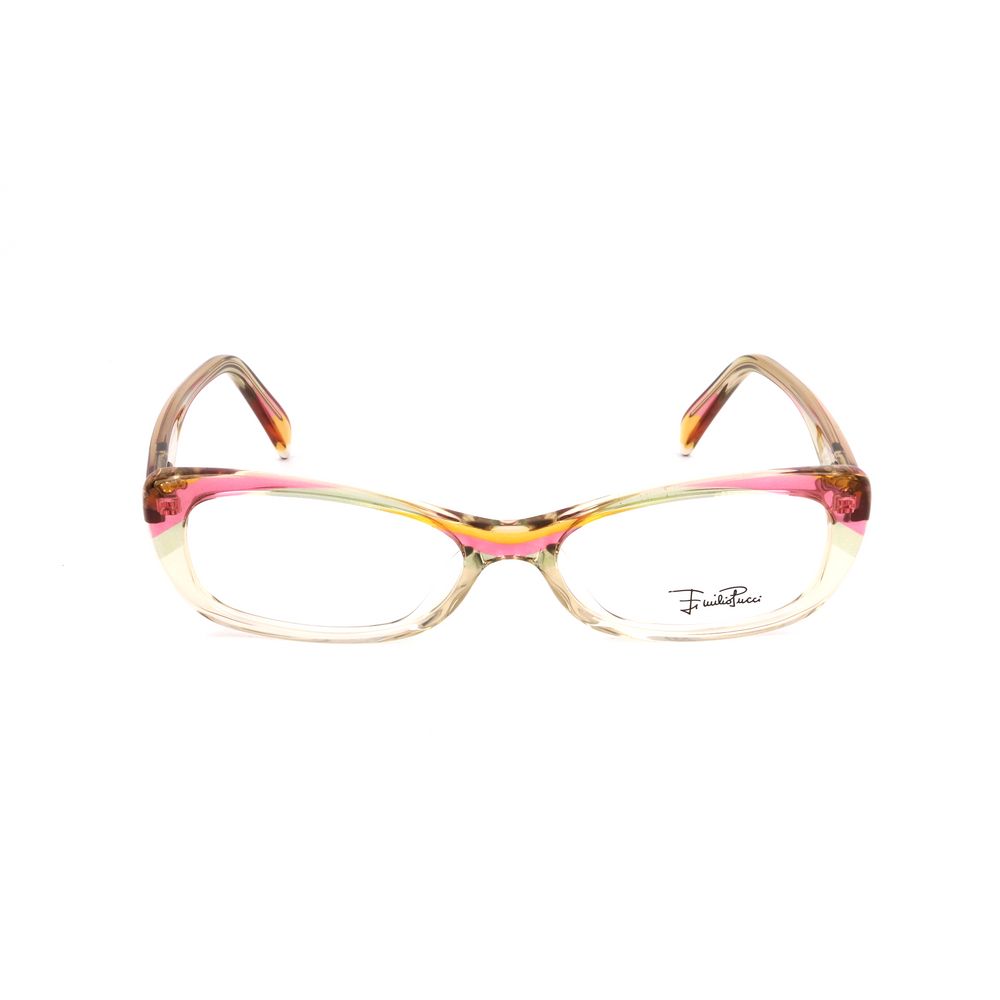 Emilio Pucci Veelkleurige Plastic Brilmonturen