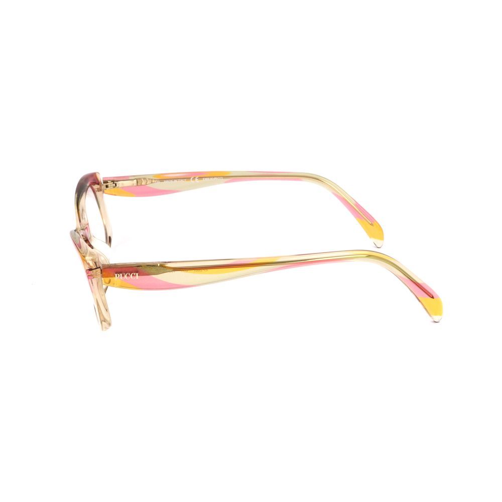 Emilio Pucci Veelkleurige Plastic Brilmonturen