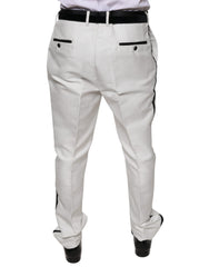 Dolce & Gabbana Witte Polyester Formele Pantalon