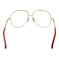 Max Mara Oranje Metalen Bril (Montuur)