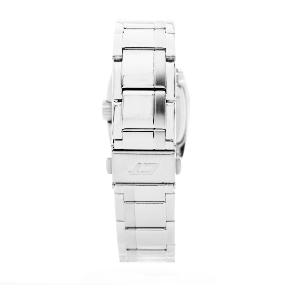 Chronotech Silver Stainless Steel Dress Watch