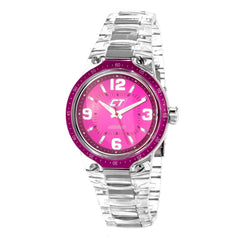 Chronotech Transparant Polycarbonaat Horloge