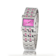 Chronotech Silver Stainless Steel Dress Watch