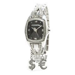 Chronotech Armbanduhr aus Edelstahl in Silber