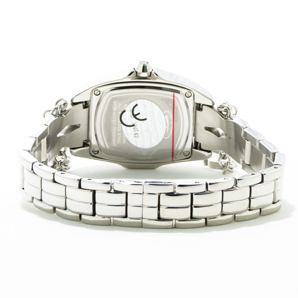 Chronotech Armbanduhr aus Edelstahl in Silber