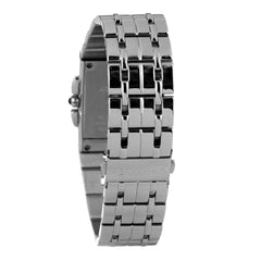 Chronotech zilveren roestvrijstalen geklede horloge