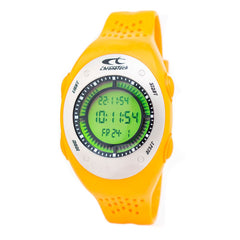 Chronotech Oranje Rubber Digitale Horloge