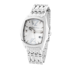 Chronotech Silver Stainless Steel Dress Watch