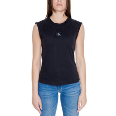 Calvin Klein Jeans Zwart Katoenen T-Shirt
