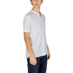 Calvin Klein Jeans Wit Katoenen Poloshirt