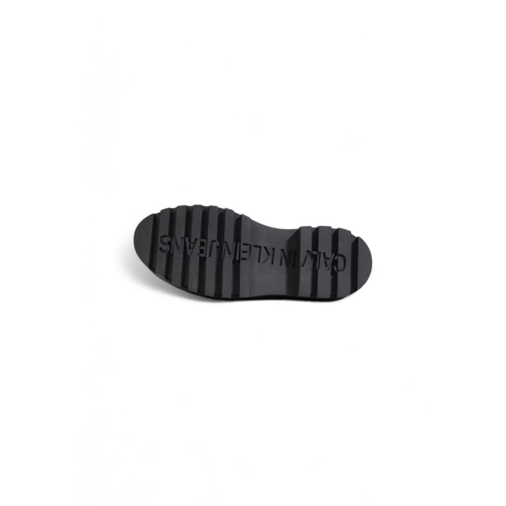 Calvin Klein Jeans Zwarte Polyethyleen Plateaupumps