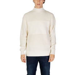 Calvin Klein Jeans Beige Katoenen Sweatshirt