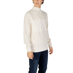 Calvin Klein Jeans Beige Katoenen Sweatshirt