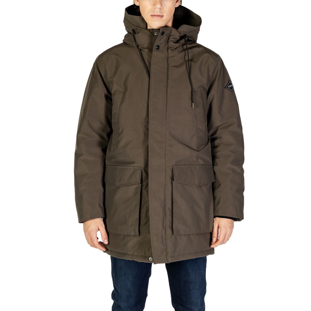 Replay Grüner Polyamid Parka