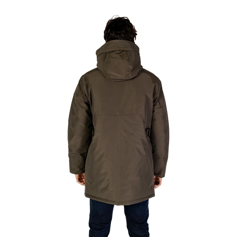 Replay Grüner Polyamid Parka