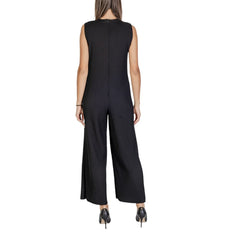 Sandro Ferrone Schwarze Polyester-Strampler