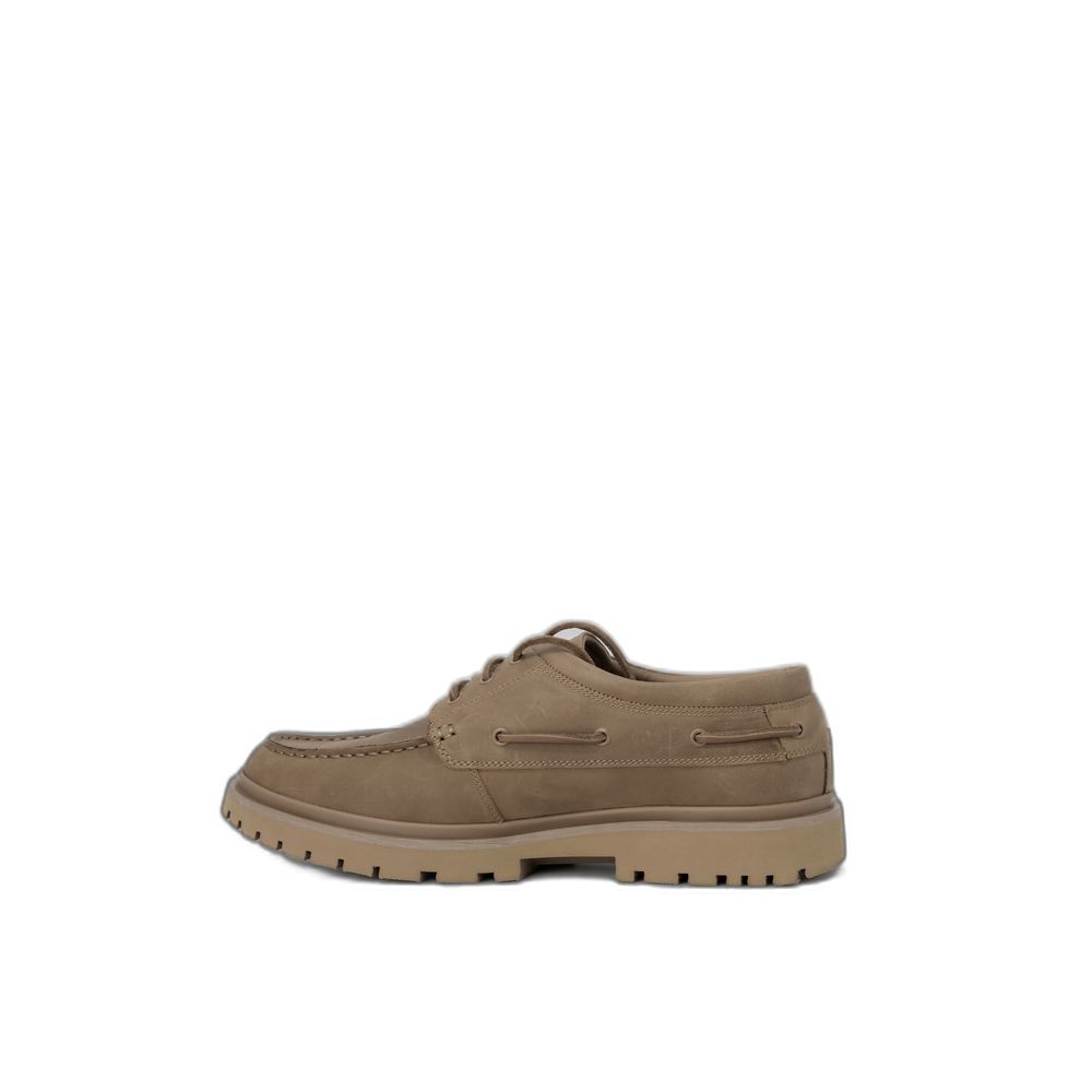 Calvin Klein Jeans Braune Leder-Oxfords und Derbys