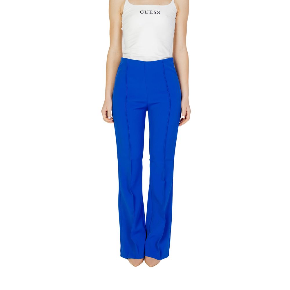 Nur blaue Schlaghose aus recyceltem Polyester