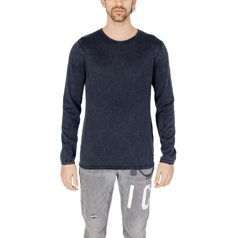 Jack Jones Blaues Baumwoll-Sweatshirt