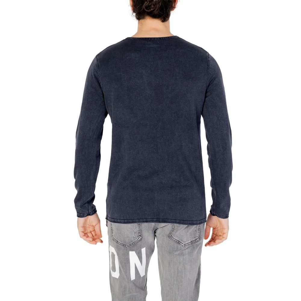 Jack Jones Blaues Baumwoll-Sweatshirt