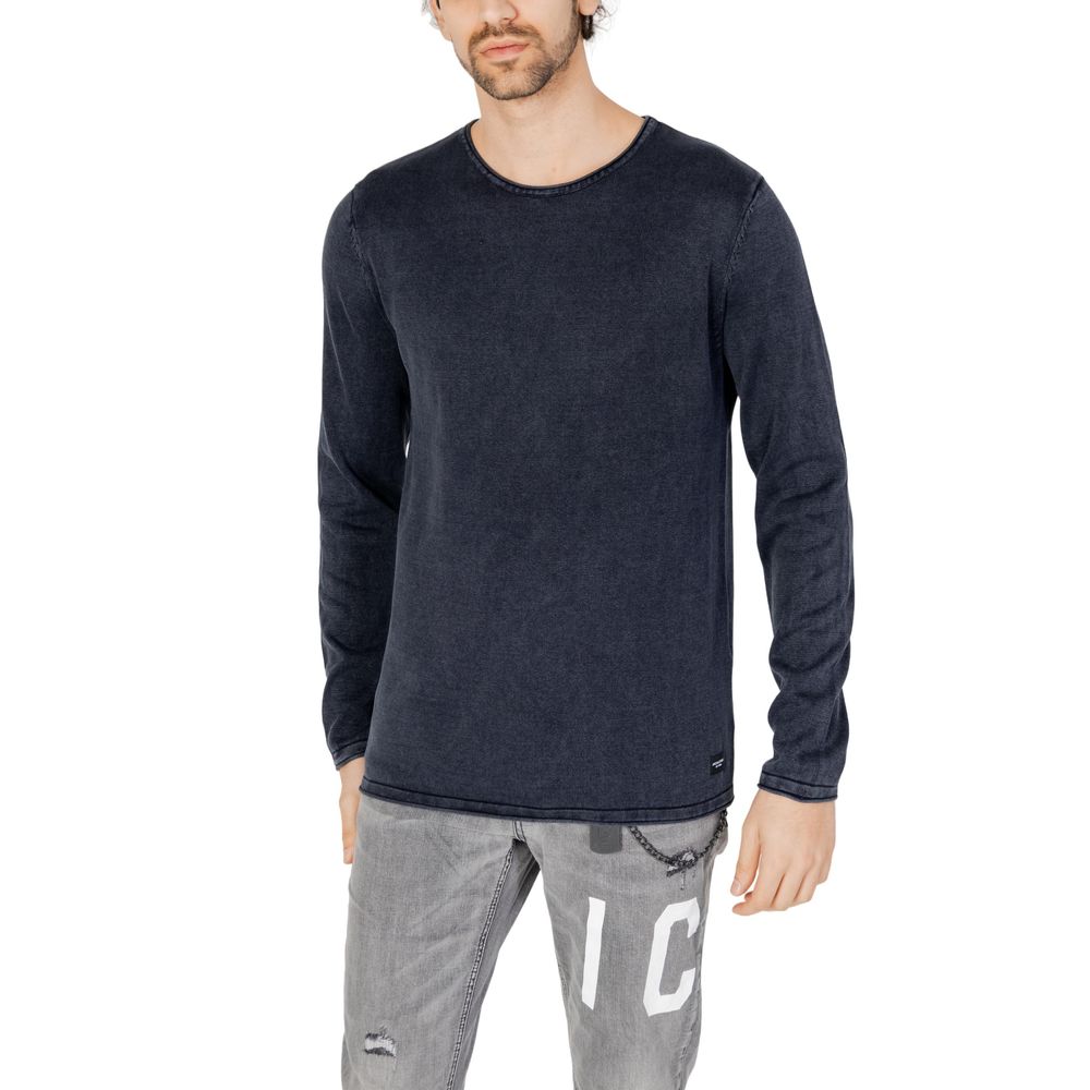 Jack Jones Blaues Baumwoll-Sweatshirt