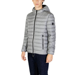 Gianni Lupo Grijze Polyamide Jas