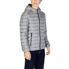Gianni Lupo Grijze Polyamide Jas
