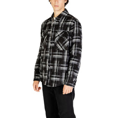 Gianni Lupo Zwarte Polyester Jas