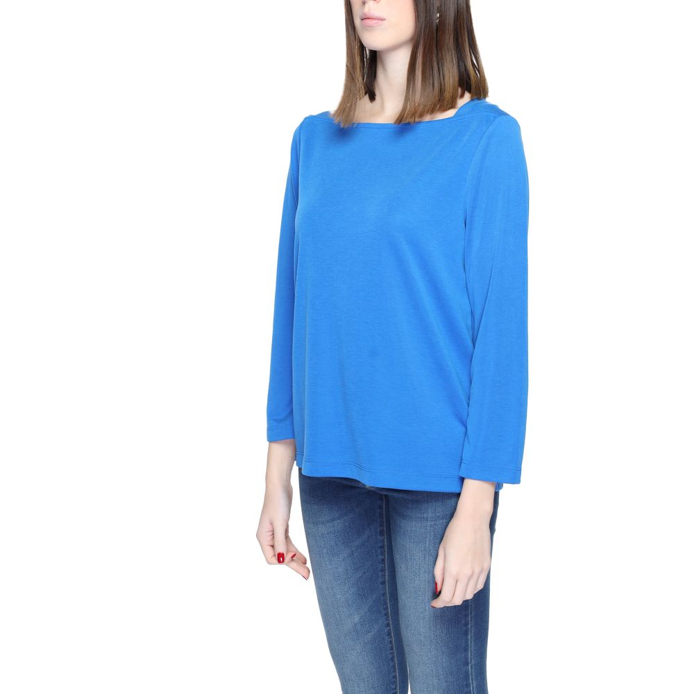 Street One Blaues Modal Langarmshirt