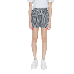 Alleen zwarte viscose shorts