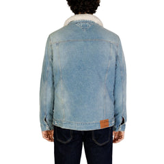 Tommy Hilfiger Jeans Lichtblauwe Katoenen Denim Jas