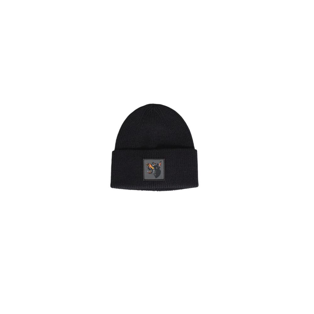 Antony Morato Zwarte Wollen Pet (Baseballpet)