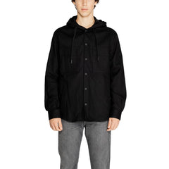 Antony Morato Zwarte katoenen shelljack