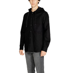 Antony Morato Zwarte katoenen shelljack