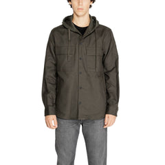 Antony Morato Grüne Jacke aus Baumwolle