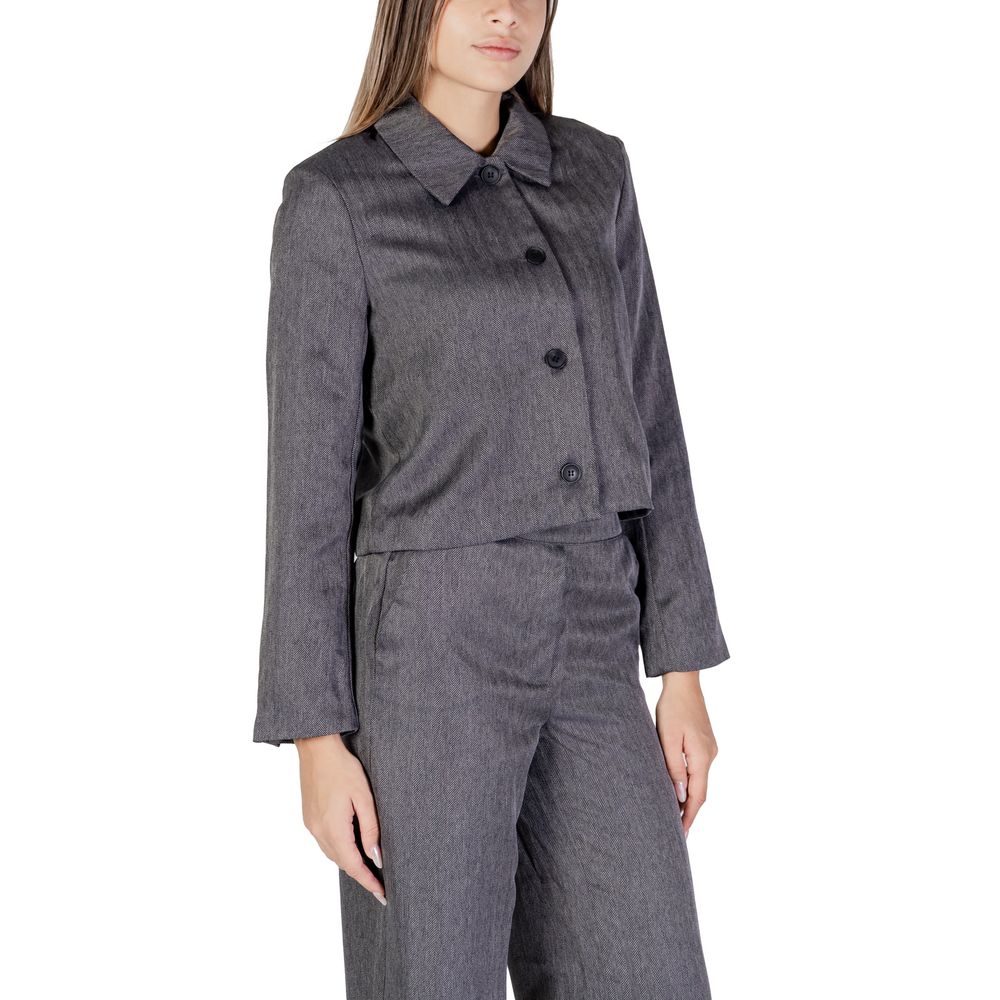 Jacqueline De Yong Grauer Polyester-Blazer