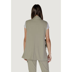 B.Young Grüne Polyester-Weste