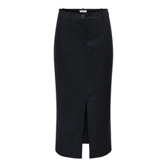 Jacqueline De Yong Grijze Polyester Lange Rok