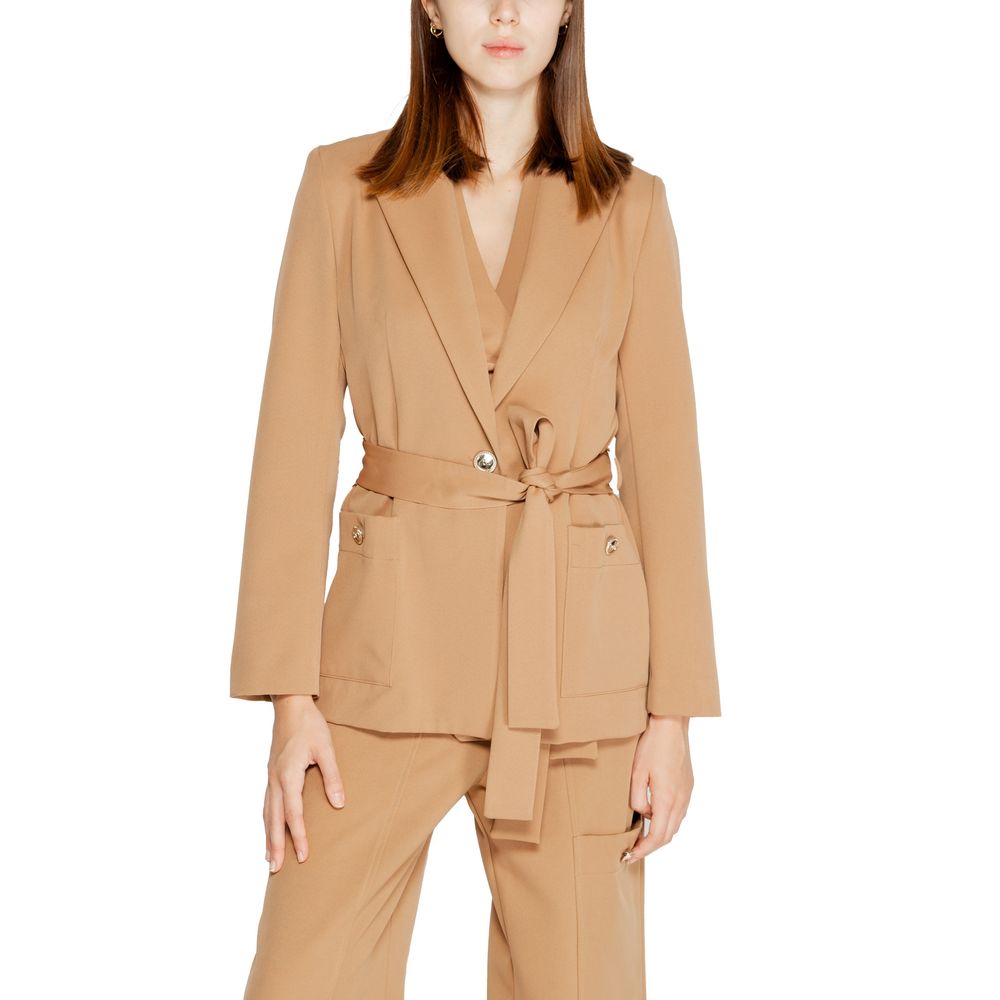 Rinascimento Beiger Polyester-Blazer