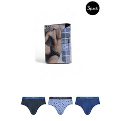 Emporio Armani Underwear Blaue Baumwollslips