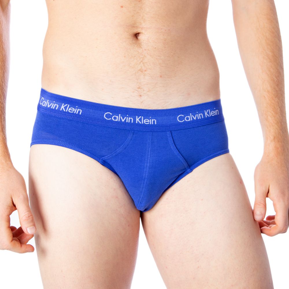 Calvin Klein Underwear Blaue Baumwollslips