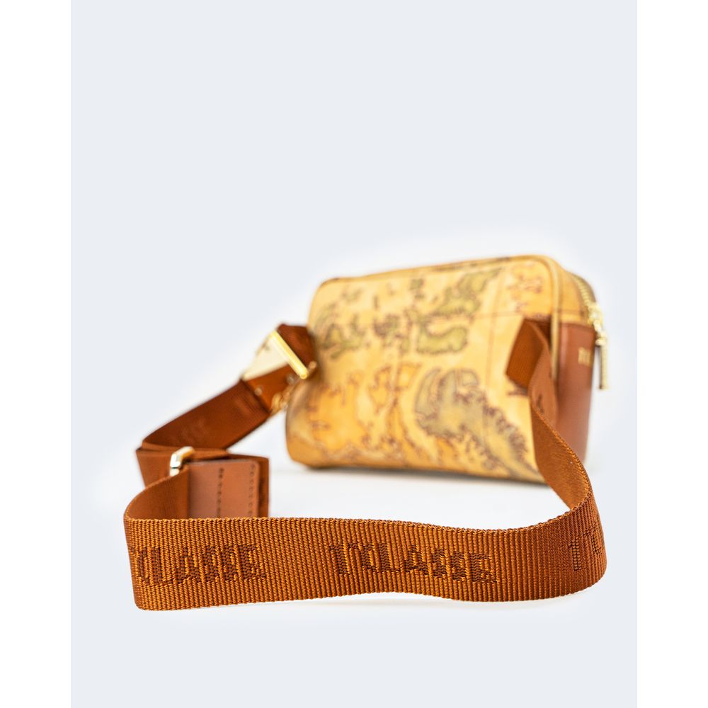 Alviero Martini Prima Classe Beige Leren Riemtas