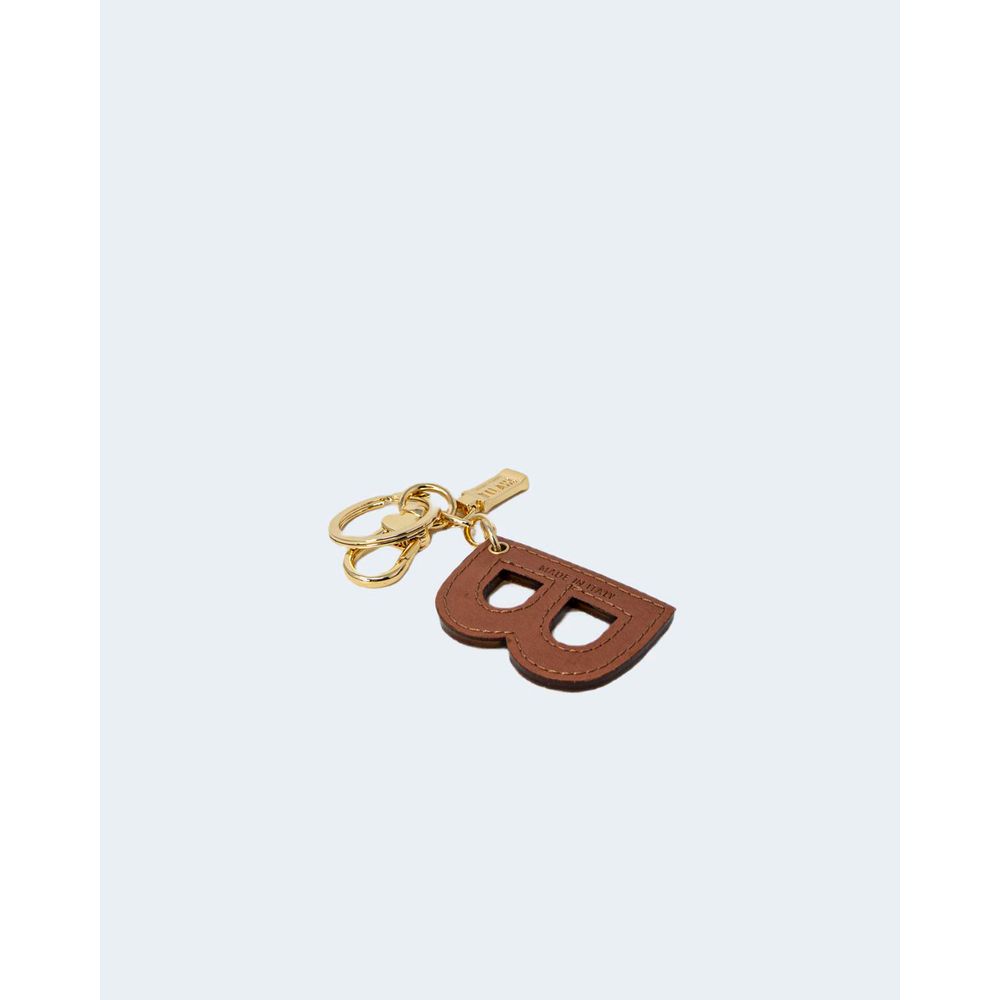 Alviero Martini Prima Classe Beige Katoenen Sleutelhanger