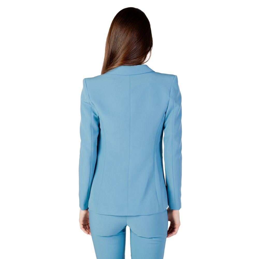 Rinascimento Türkiser Polyester-Blazer