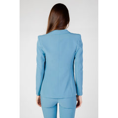 Rinascimento Türkiser Polyester-Blazer