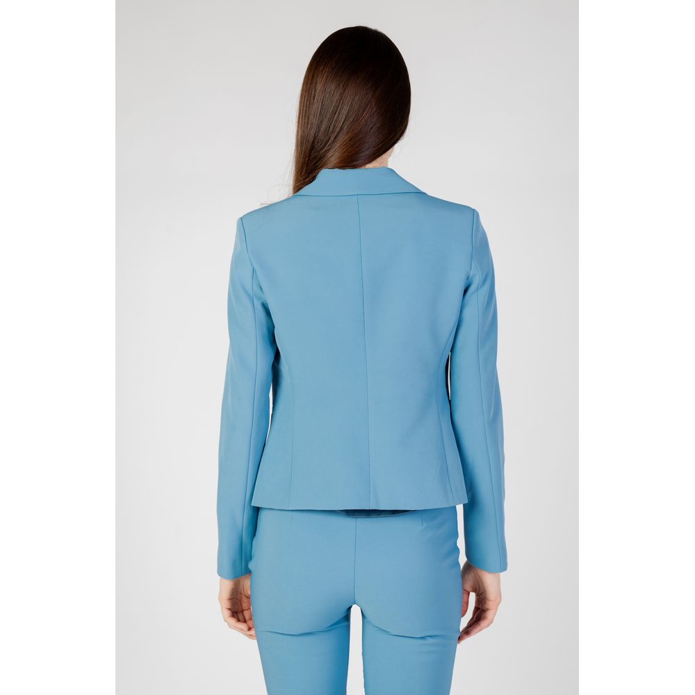 Rinascimento Türkiser Polyester-Blazer