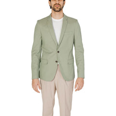 Antony Morato Groene Katoenen Blazer