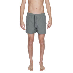 Emporio Armani Underwear Badeshorts aus grünem Polyester